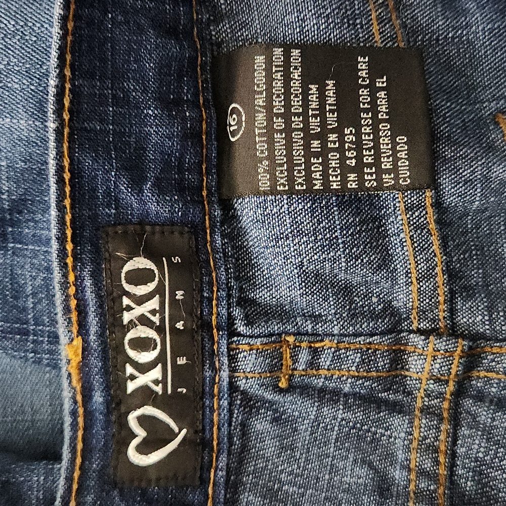 XOXO Girls Jeans ❤️ Vintage Flared Jeans - Picture 3 of 5
